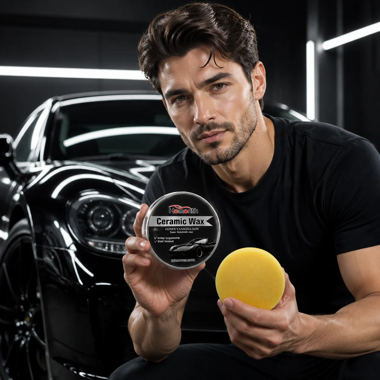 Homonth Ceramic Wax Hydrophobic Coating Car Paint Protection Car Scratch Repair Paste Dust Protection Ceramic Car Coating Wax