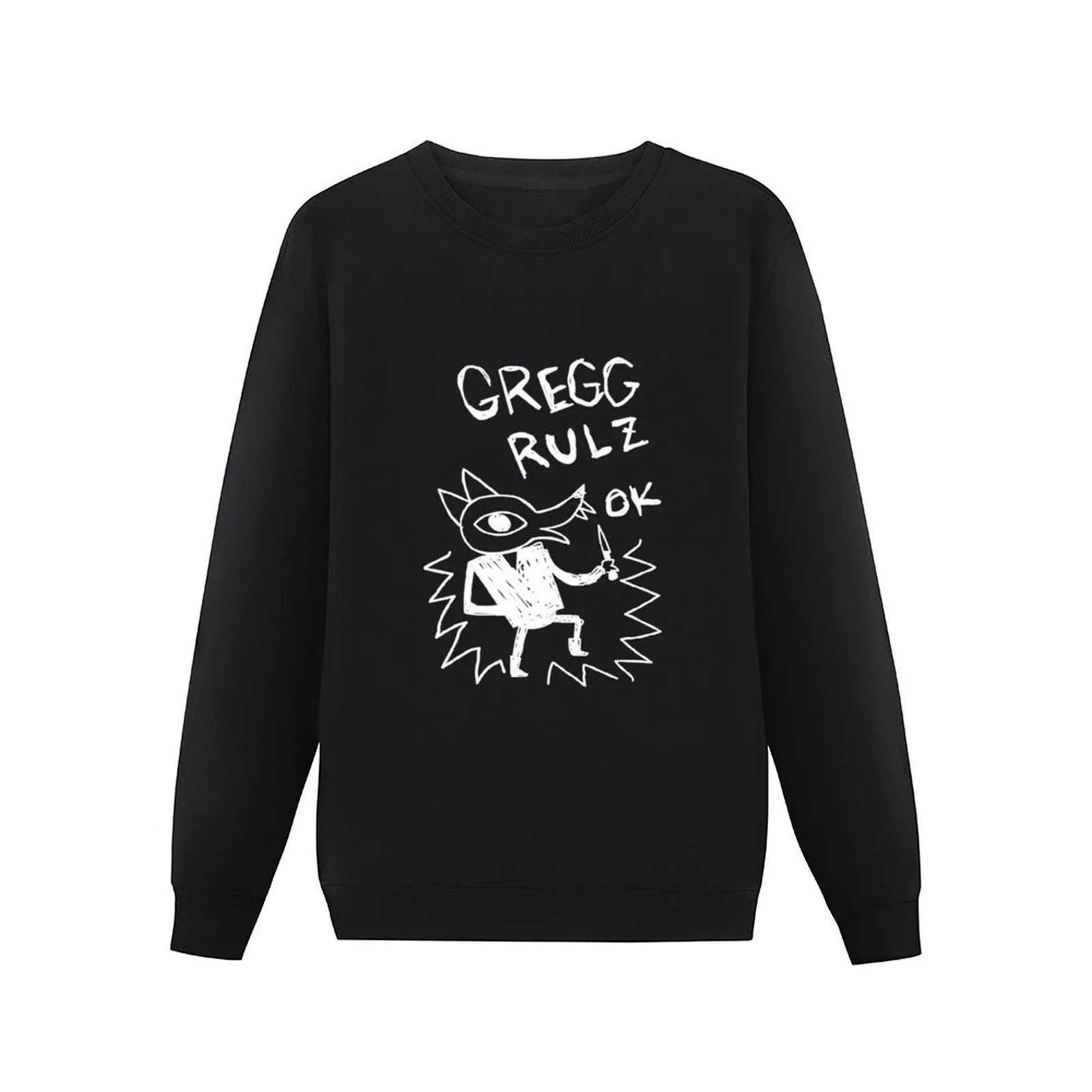 Gregg Rulz Ok Pullover Hoodie men wear anime clothing men's sweat-shirt new in hoodies & sweatshirts