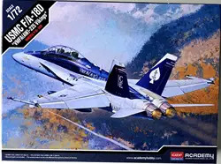 Academy 12422 1/72 scale F/A 18D HORNET US MARINES model kit