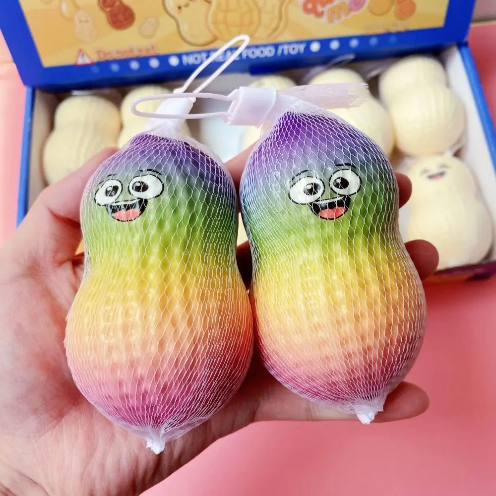 12pcs-realistic-peanut-squeeze-toy-sludge-texture-slow-rebound-peanut-pinch-le-pu-decompression-stress-relief-toy-gift-giving