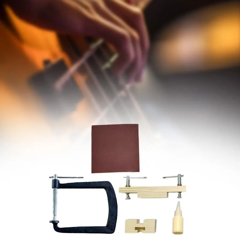 

Classical Guitar Bridge Clamp Accessories Luthier Tools Fixture Clip Kit