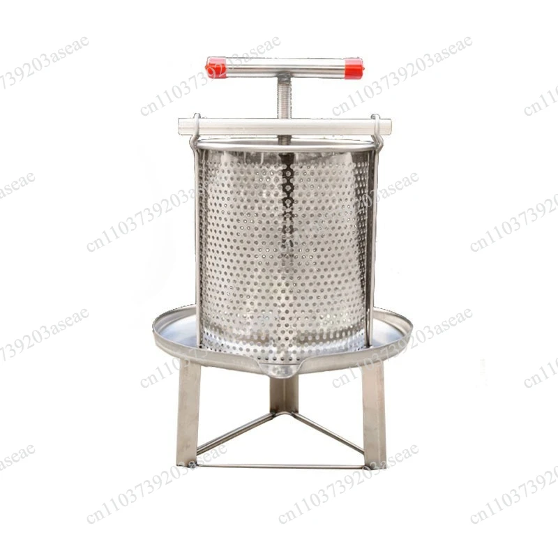 Stainless steel press, manual wax press, commercial small juicer, fruit and vegetable juicer