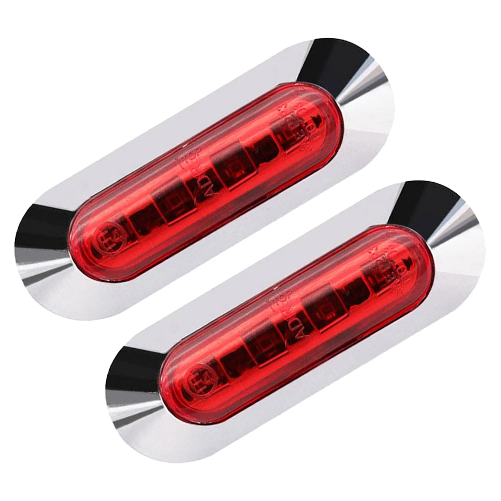 LED Lamp Side Marker Light Indicator Light Kit Parking Light Set 2W ABS+ PMMA Light Cover Car Truck Trailer New