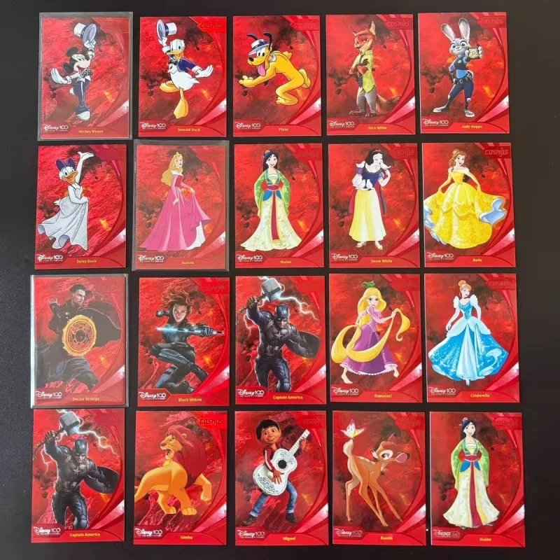 

2024 Kakawow COSMOS Disney All Star Kakawow Disney 100th Anniversary All Star Series Red Kamichi and Friends Captain America