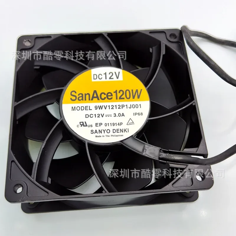 

for 9WV1212P1J001 12 cm 4 wire high speed fan 12038 12 V PWM speed control fan