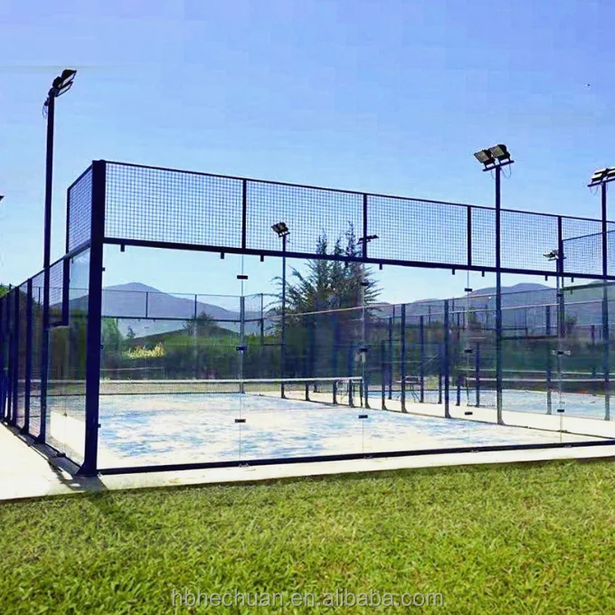 

2025 New Arrival Super Panoramic Padel Tennis Court Manufacturer Equipment Hot Sale for Professional Entertainment