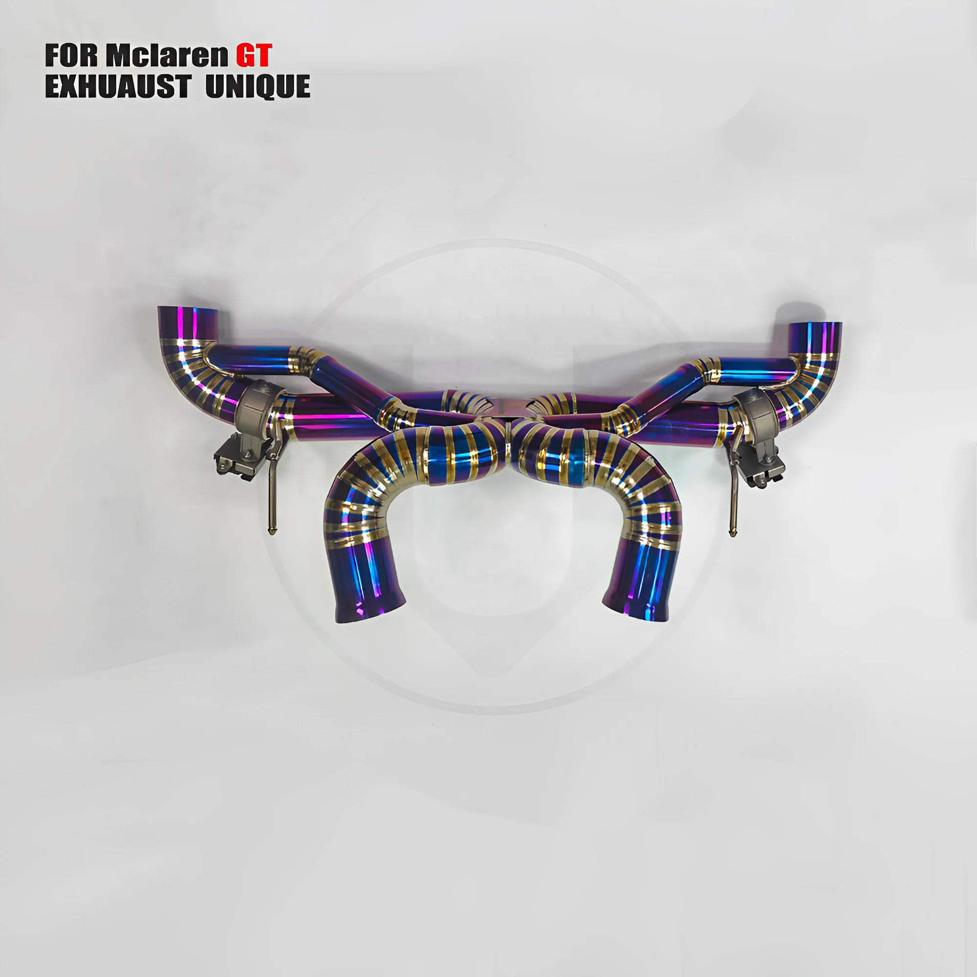 

UNIQUE Titanium Alloy Exhaust System Performance Valve Catback For McLaren Gt 4.0t Muffler For Cars