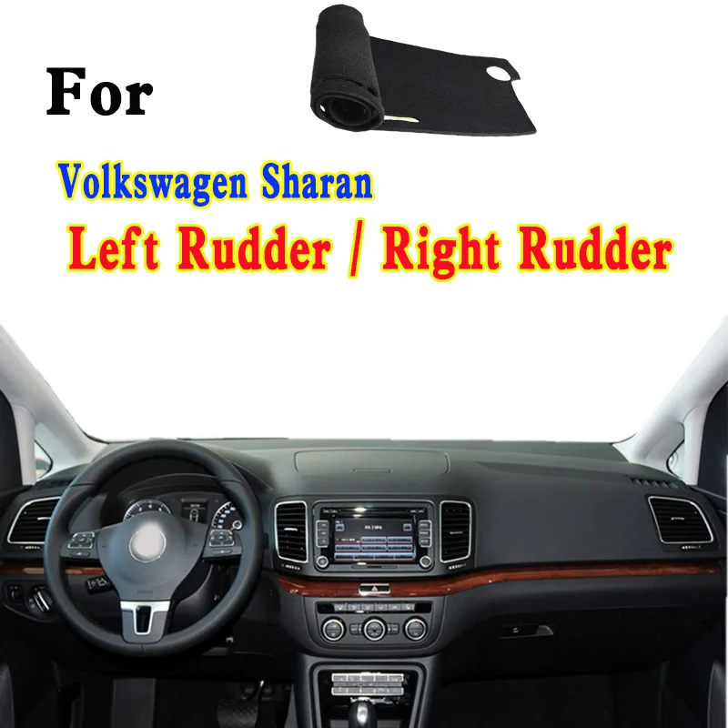 

For Volkswagen VW Sharan Mk2 TDI 7N1 7N2 Dashmat Dashboard Cover Instrument Panel Insulation Sunscreen Protective Pad