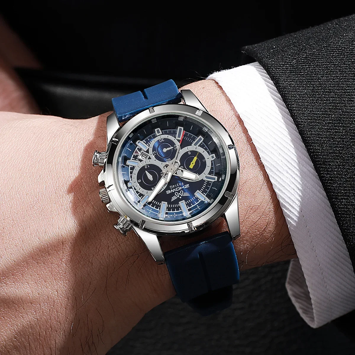 الرجال Relogio Masculino حار أزياء رجالي ساعات أعلى العلامة التجارية الفاخرة ساعة معصم كوارتز ساعة ساعة الرجال