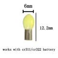 yellow S no battery