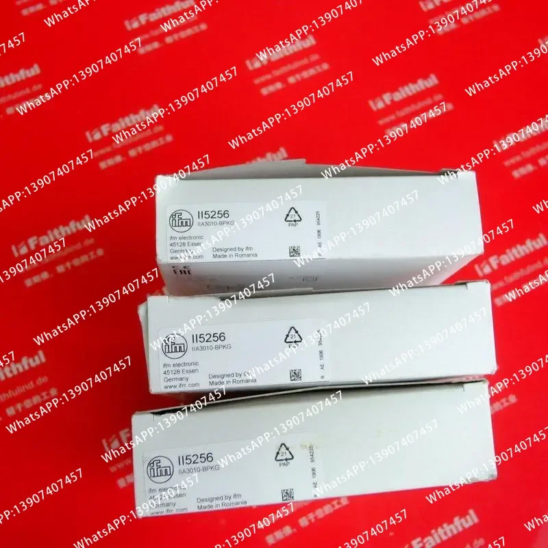II5256 New Inductive Sensor IIA3010-BPKG PNP Normally Open 3-Wire