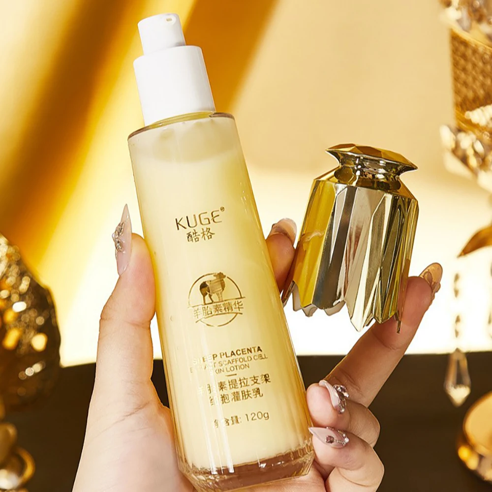 الأغنام المشيمة استخراج سقالة خلية الجلد غسول تشديد رفع العناية بالوجه ترطيب النفط السيطرة مستحلب العناية بالبشرة الكورية