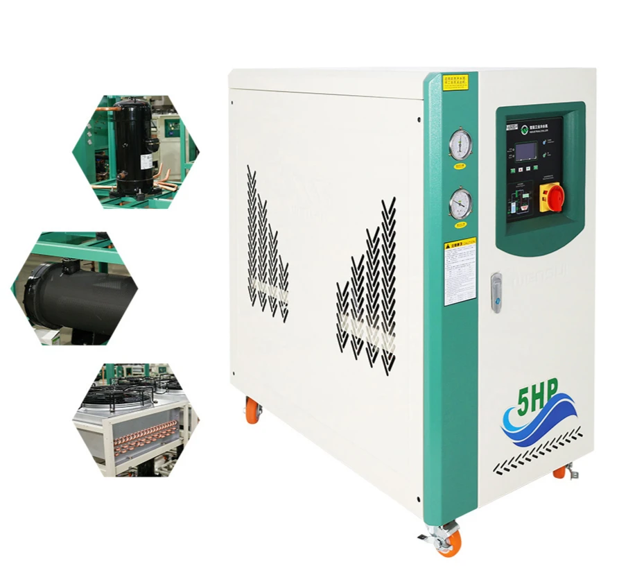 4HP 5HP 10HP 15HP 20HP 30HP 40HP Water Cooler Machine Chillers Water Industrial Chiller Water Cooled Machine