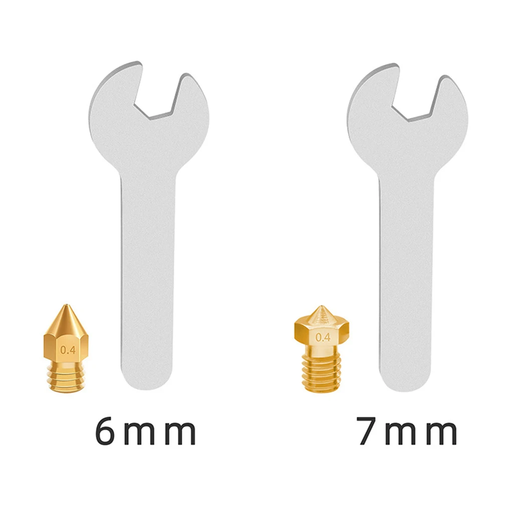 Nozzle Cleaning Tool Kit Soild Nozzle Cleaning Needle Mini 3D Printer Extruder Accessories Portable Printer Nozzle Head, MK8