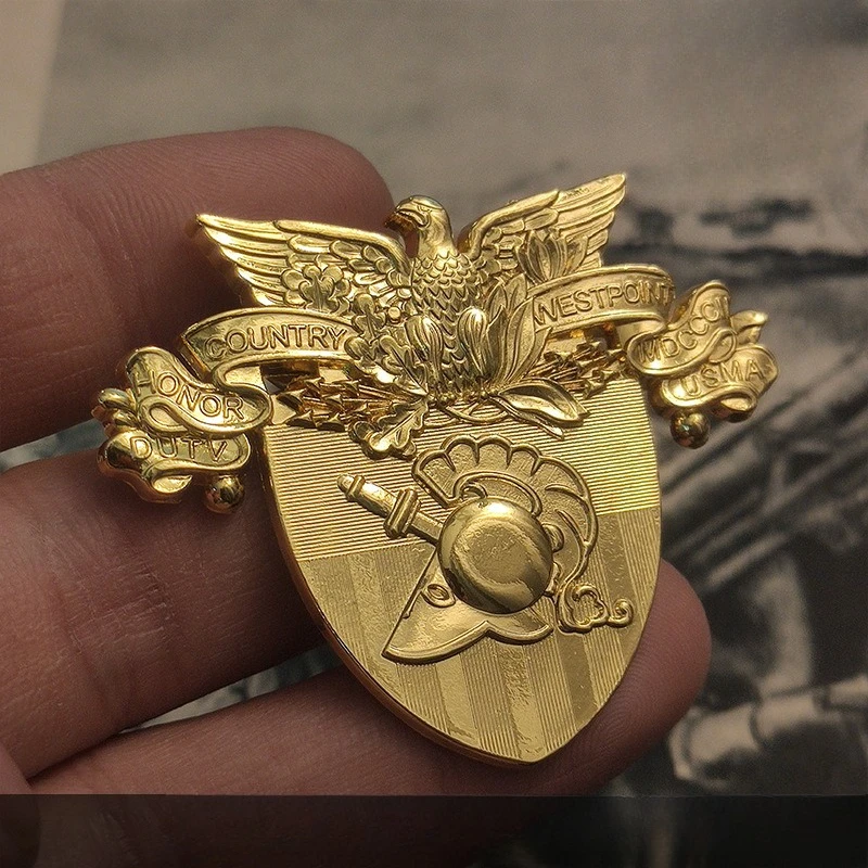 United States Military Academy at West Point badge, replica, badge, school badge