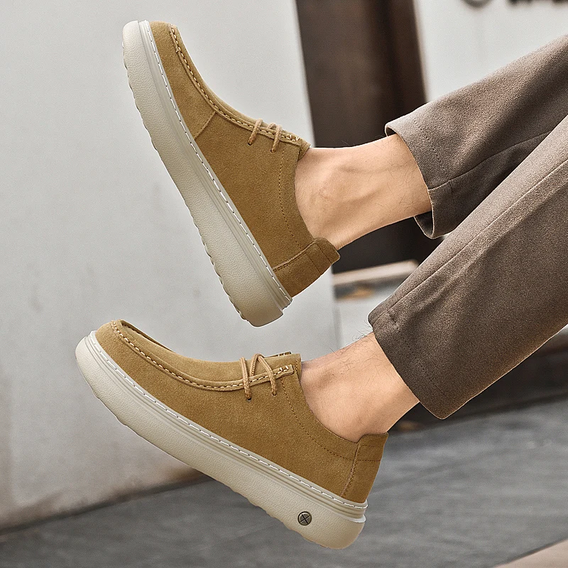 Luxury Brand Lace Up Men's Business Casual Shoes High-quality Soft Comfort Sports Shoes Fashion Commuting Versatile Oxford Shoes