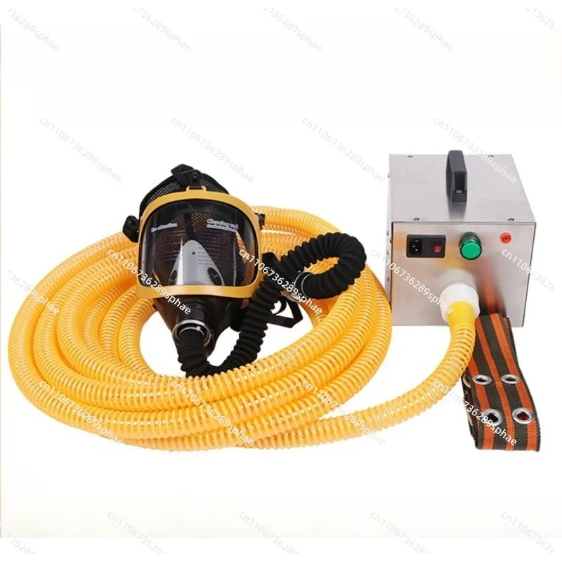 

Single and Double Electric Air Supply Long Tube Respirator Forced Air Respirator Fire Rescue Equipment