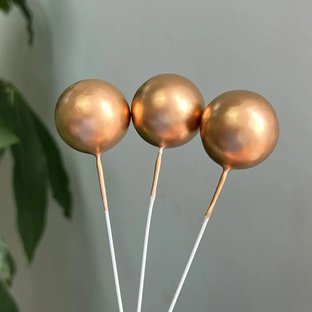 1 Set Grüne Bären-Kuchendekoration für Babyparty Gold Salbeigrüne Schaumstoffbälle Schleife Bären-Kuchenaufsatz für Mädchen Jungen Geburtstagsfeier Deko – Detail 9