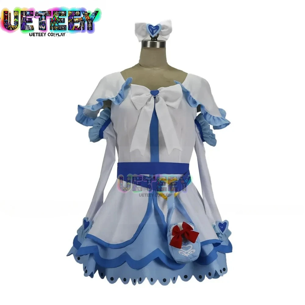 

UETEEY COS Аниме Pretty Cure Max Heart Yukishiro Honoka Костюм Косплей