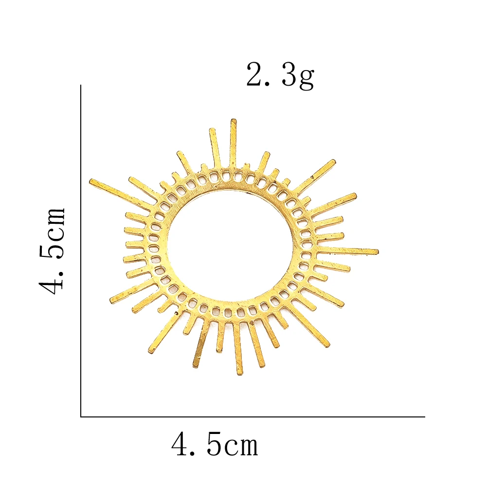 Sun Snake Lotus Copper Pendant Connector Suitable for DIY Wedding Mall Events Crystal Beading Chandelier Decorative Accessories
