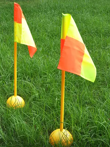 Water Injection Base/Football Sign Pole/Flag Logo Bar Assembly Part Training  Equipment Sign Obstacle Marker Rod Part