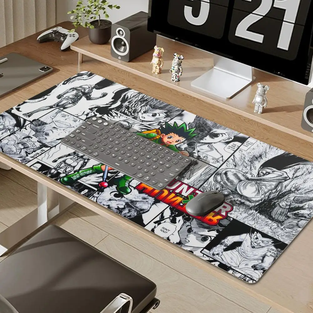 Mouse Pad HD Print Japan Anime Keyboard Pad H-hunter x H-hunter Gon Desk Mouse Mat Rubber Tapis Souris Gaming Notbook Mousepad - view 3