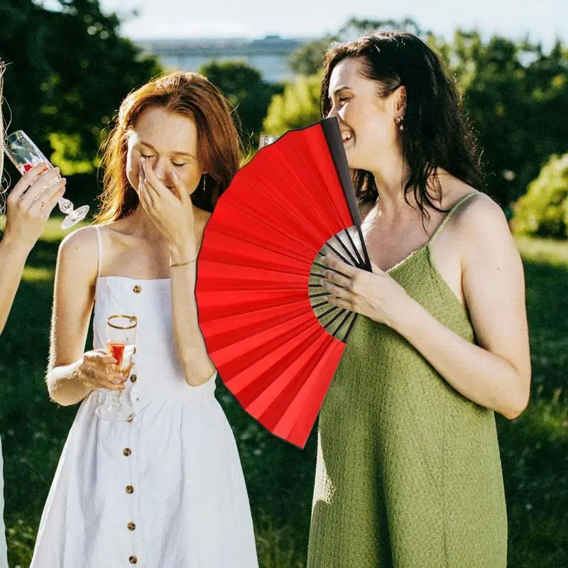 مراوح ديكور قابلة للطي، مروحة ورقية يدوية تقليدية قابلة للطي، دعائم رقص إبداعية تقليدية للحفلات الراقصة