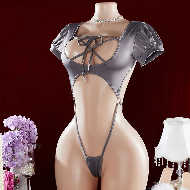 Transparent Sexy Lingerie For Women 18 Hot Erotic Underwear Sex Costume Bra Panty One-piece Pornos Suit Bodysuit Lingerie 2022 image 5