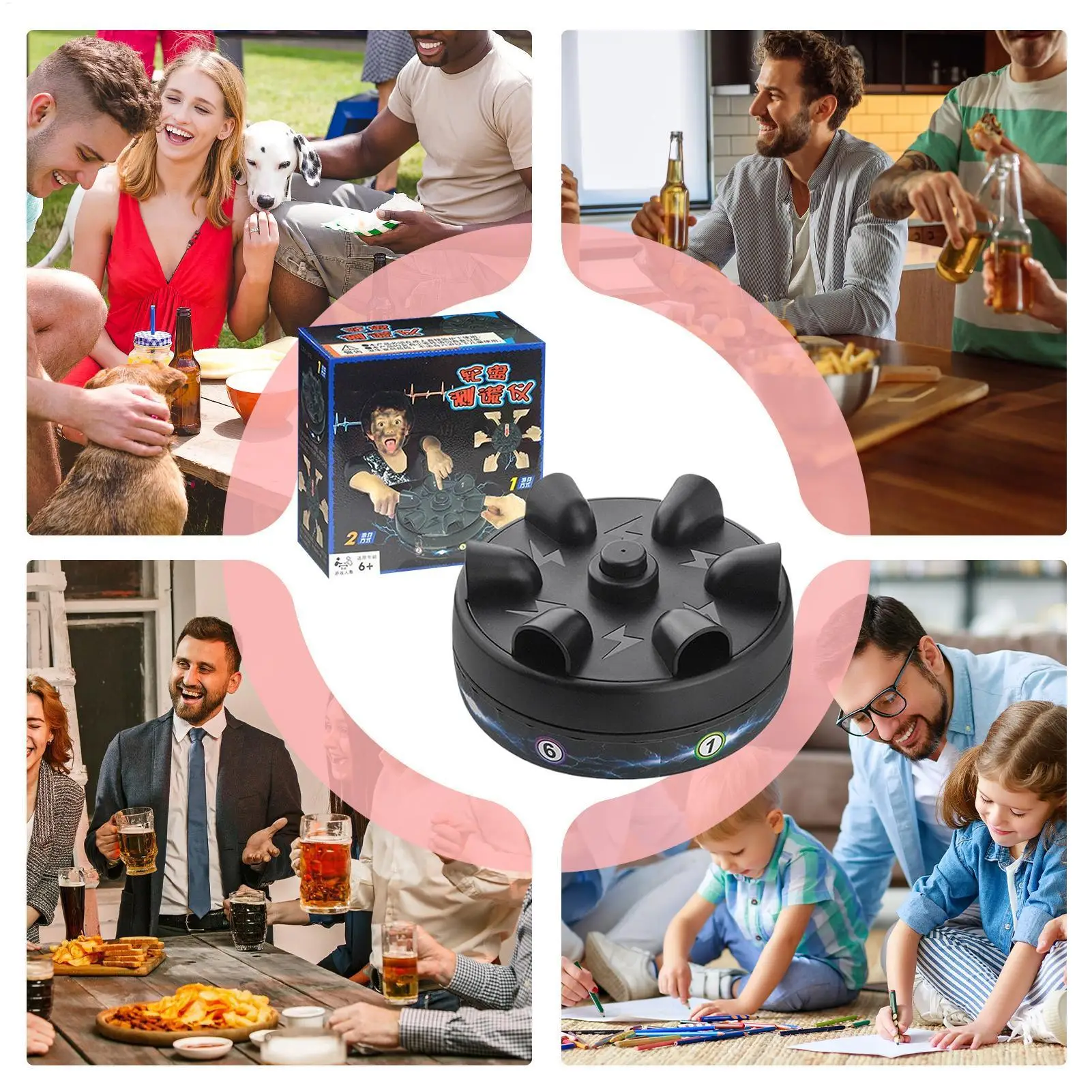 Gry imprezowe Interaktywne zabawy Zabawka do leżania Gry rodzinne dla dzieci i dorosłych Aktywności na wieczór Rozrywka w domu i szkole Relaks