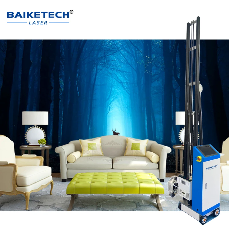 

TH-UP200R Factory 3D UV Vertical Wall Inkjet Printer Buss Van Wall Glass Mural Printer