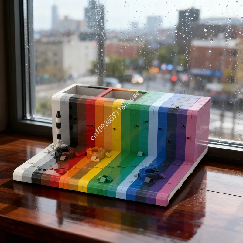 

767pcs MOC Icons Every Astronaut Is Awesome Pen Holder Model Building Blocks Toy Construction Christmas Gift Creative Education