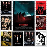 Retro Classic Movie Goodfellas Gangster Film Poster Canvas Painting Wall Art Pictures Bar Cafe Home Room Decor Gift