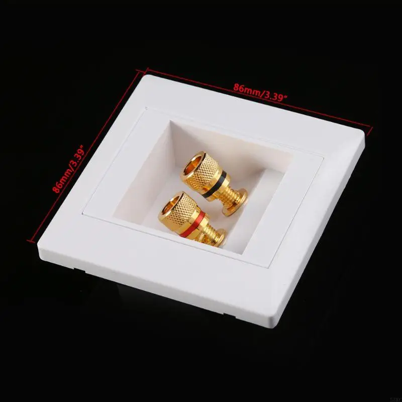 55kc Wall Socket o Video paneel luidsprekeraansluitbox Power Outlet