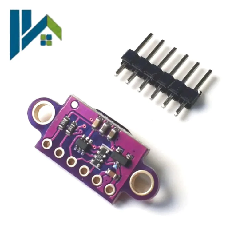 VL53L0X Time-of-Flight (ToF) Laser Ranging Sensor Breakout 940nm GY-VL53L0X V2 Laser Distance Module I2C IIC 3.3V/5V For Arduino