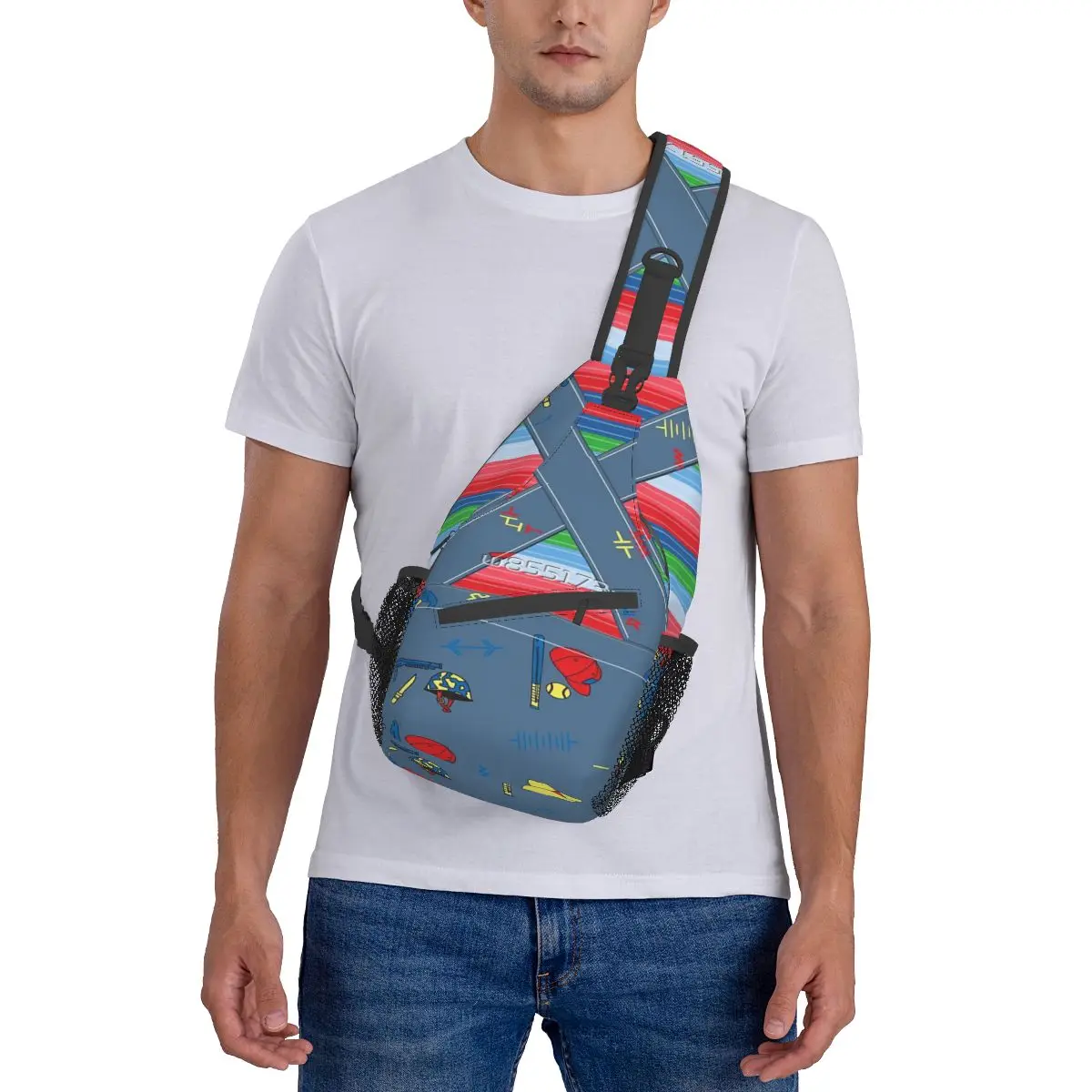 Macacão Chucky - Killer Doll com bolsa de peito com zíper, bolsa de malha elegante para escritório, multiestilo, bons rapazes, brincadeira de criança, bom presente