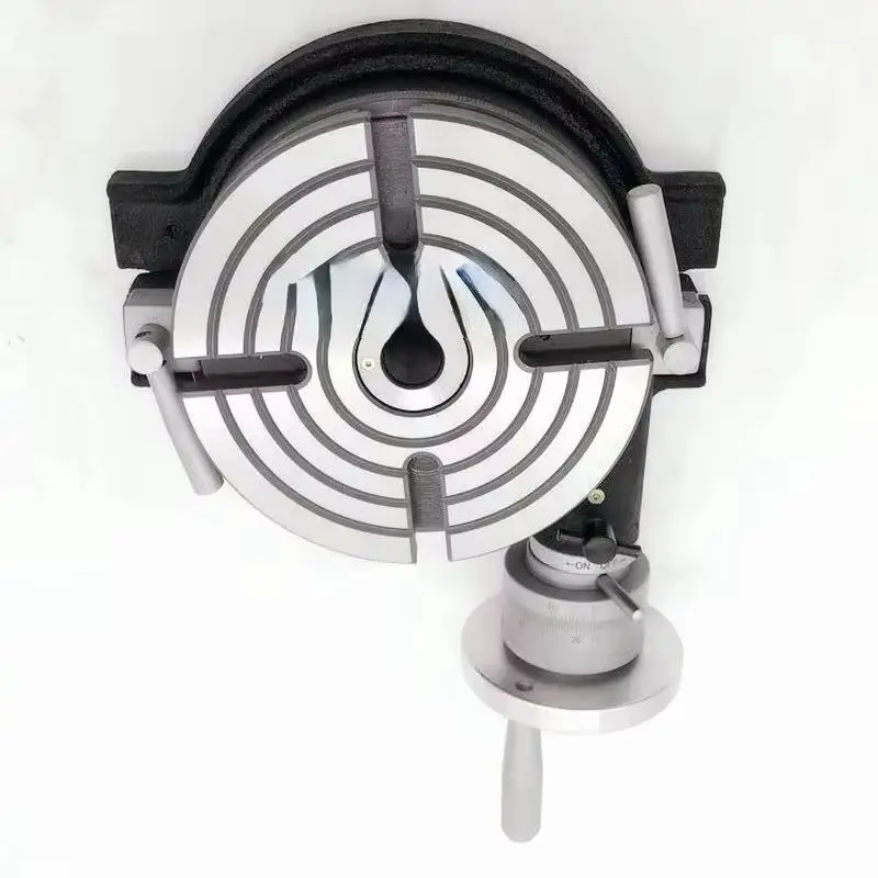 8-inch 6-inch Milling Machine Horizontal Indexing Plate Milling Machine Rotary Table Divider Indexing Head Rotary Table