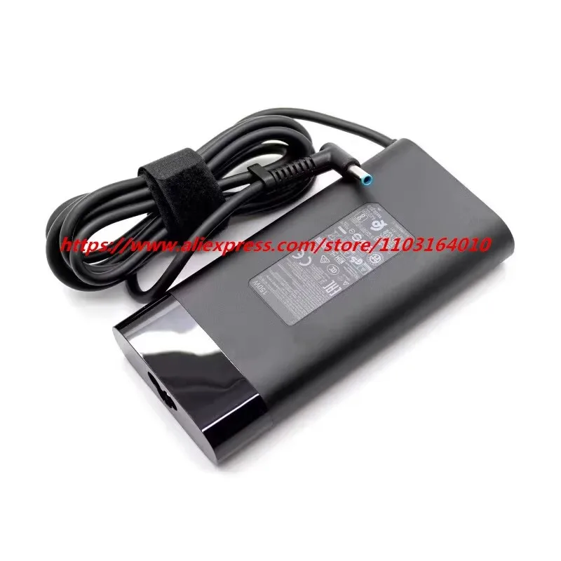 حقيقي 19.5 فولت 7.7A 150 واط سليم شاحن تيار متردد ل HP OMEN 15 17 جناح 15 17 محمول Zbook 15 G3 G4 G5 G6 TPN-CA11 TPN-DA09 L32661-001