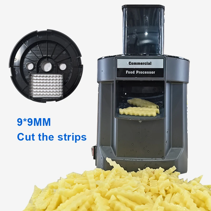 منتج أغذية كهربائي 4 in1 آلة قطع متعددة الوظائف شريحة بطاطس جزرة مقطوعة مفرمة خضروات للمطبخ