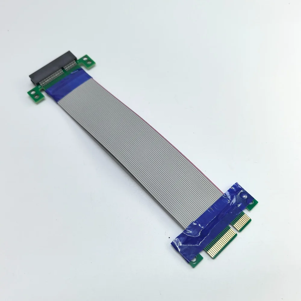 Przedłużacz PCI-E PCI Expres x4 Flex Riser Card Extender 15 cm dla 1U 2U — zdjęcie 6