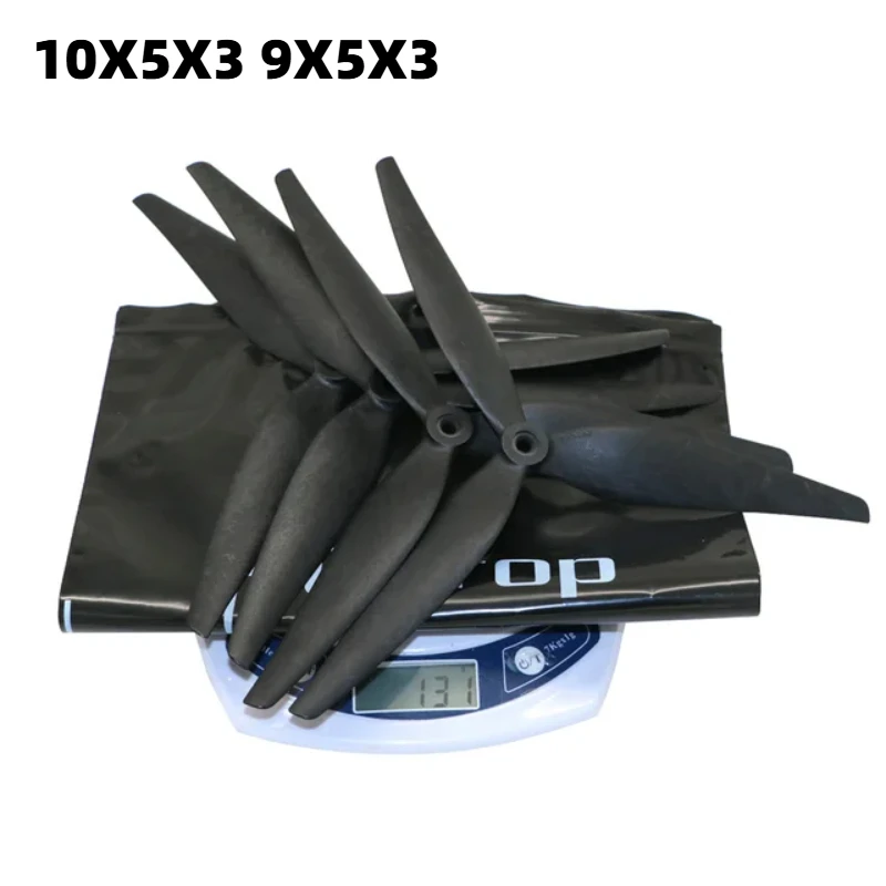 

2 пары HQProp 10X5X3 9X5X3 10X4.5X3 1050 1045 9050 10 дюймов 9 дюймов 3 лопасти черный углеродный армированный нейлоновый пропеллер для Rc FPV Drone