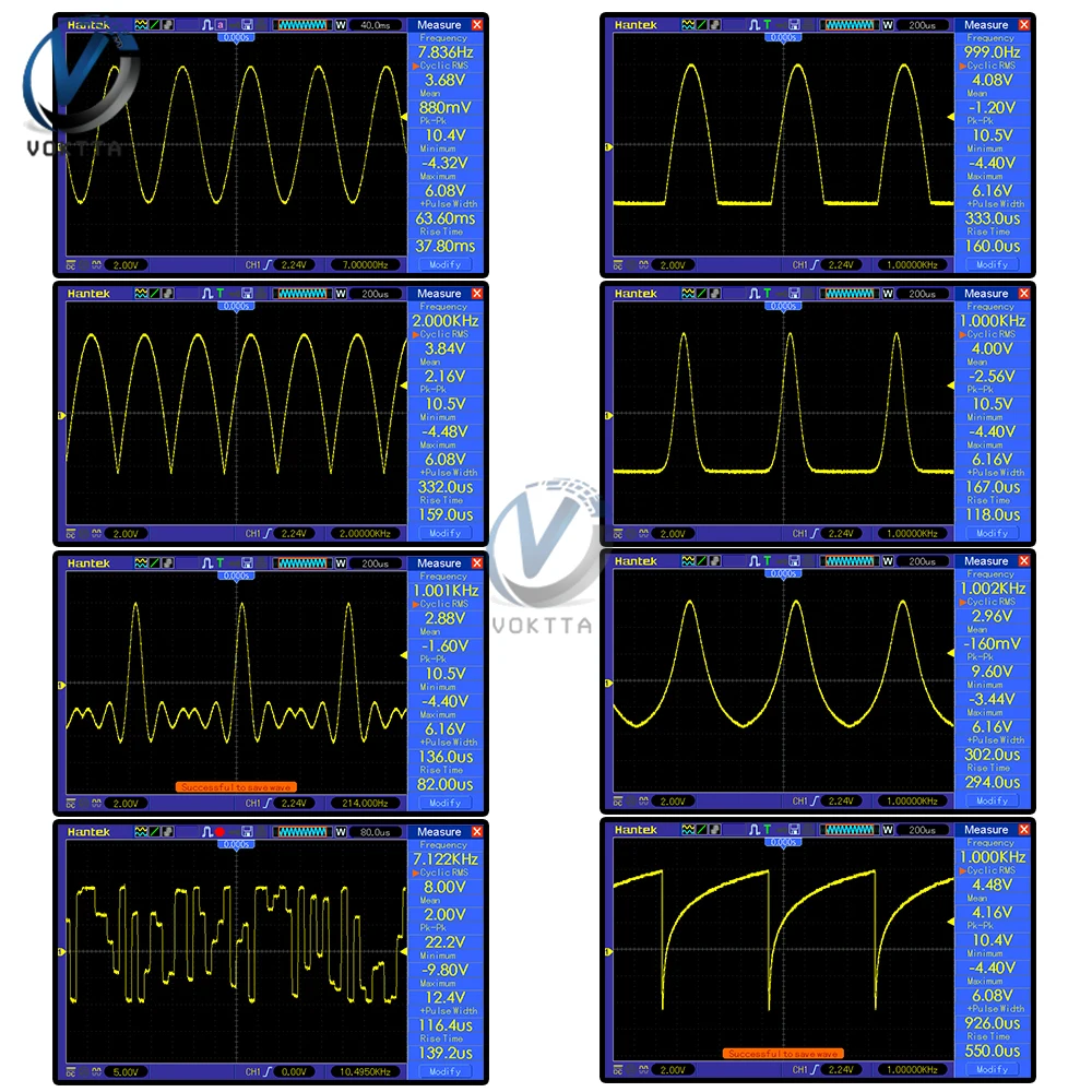 FG-200 DDS Function Signal Generator 0.01Hz-500KHz Signal Source Module Frequency Counter Sine+Square+Triangle+Sawtooth Waveform