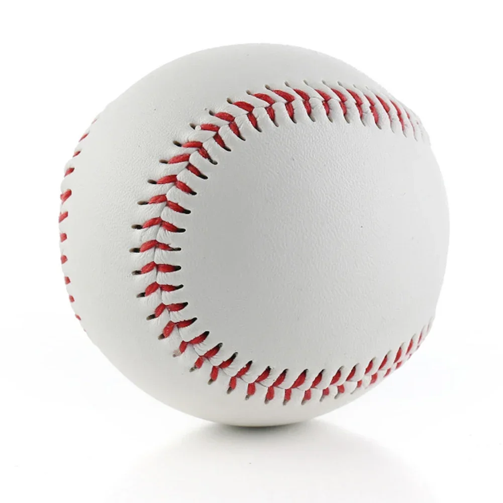 

9 Inch Baseball Practice Training Balls Heavy Duty Unmarked Autograph 108 Stitches Durable PVC Cover Rubber Or Cork Filling