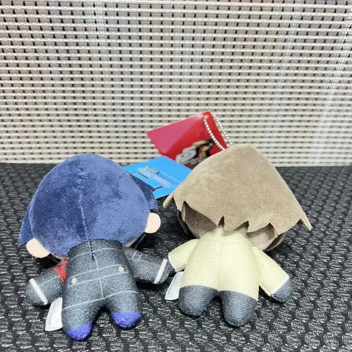 Anime Akechi Goro Amamiya Ren Student School Bag Pendant Car Keychains Plush Doll Cartoon Figures Plushie Toys Gift