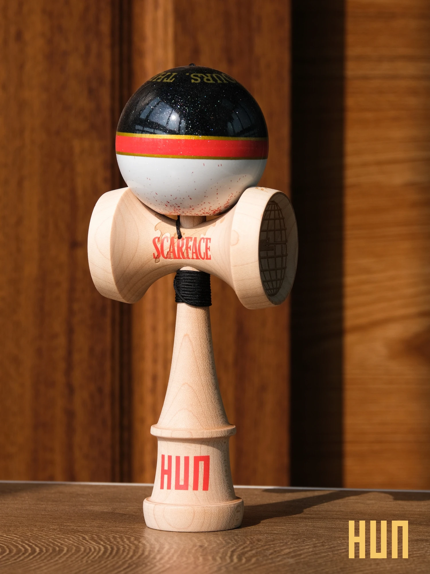 Spot Goods Original Hun Kendama Beginner Professionals Kendama Fagus Sylvatica Material Accord With KWC New Kylin Model Kendama