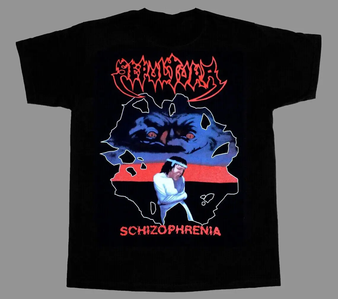 

Vintage 1997 Sepultura Schizophrenia T Shirt Print Front P62931