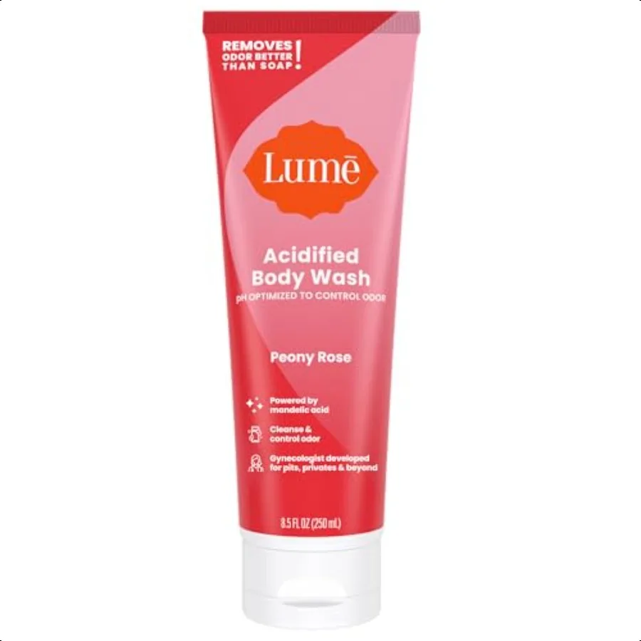 

Acidified Body Wash 24 Hour Odor Control Removes Odor Better than Soap Moisturizing Formula Formulated Without SLS or Parabens