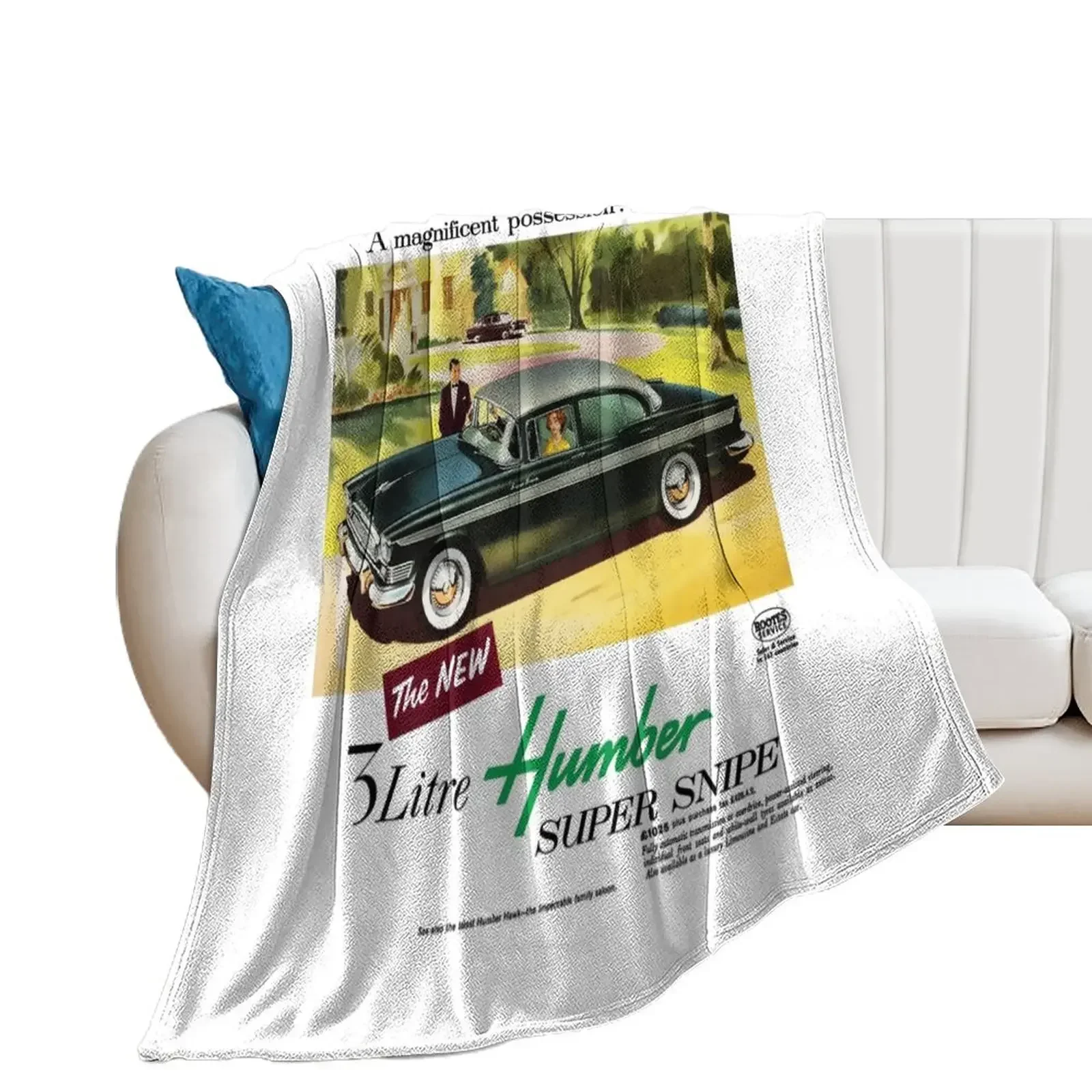 HUMBER SUPER SNIPE Throw Blanket Bed Fashionable Soft Plaid Luxury St Blankets