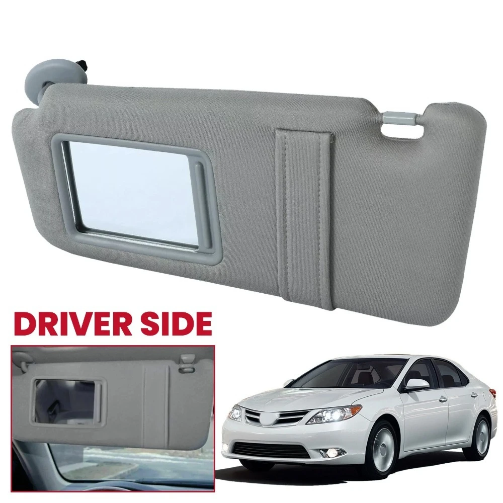 

74310-06750-E0 74320-06780-B0 левый правый солнцезащитный козырек без света для Toyota Camry 2007 2008 2009 2010 2011