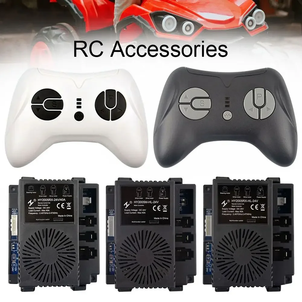 

High Quality 24V Children's Electric Car RC Accessories 2.4G Bluetooth Smooth Start Remote Control Receiver Controller