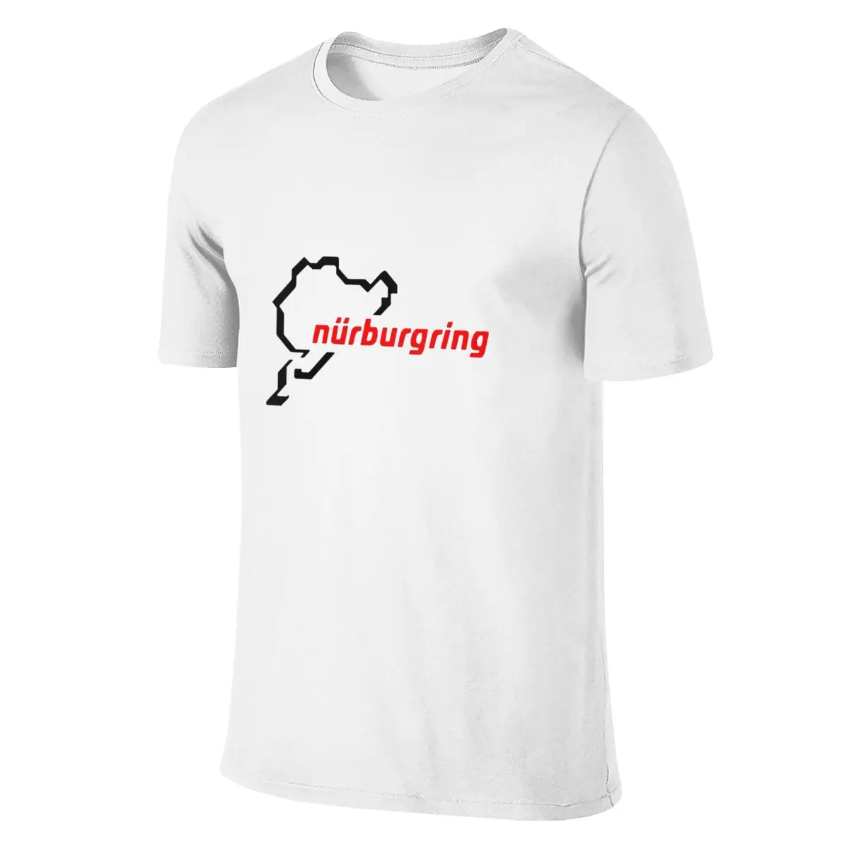 Car Styling Racing Road Racing Nurburgring T Shirt Men Tshirt Tee Clothing Cotton Summer Casual Tops Hip Hop T-Shirt